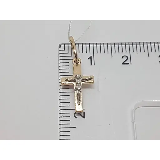 Золотой крестик Империя золота. Распятие Христа. КР057(2)И - фото 5