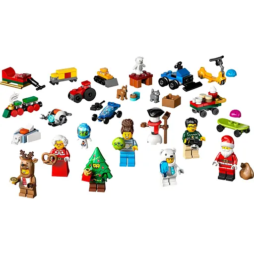Конструктор LEGO City Різдвяний календар 2025, 186 деталей (60475) - фото 5