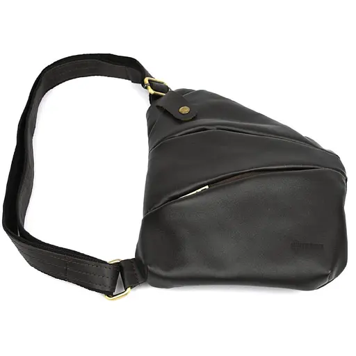 Мужская сумка-слинг через плечо для левши TARWA 23х28х4 см sum0028344 - фото 6