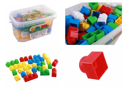 Конструктор BAMSBLOCK №5, 74 детали, Бамсик, 29x18x15 см, 115/6 - фото 2