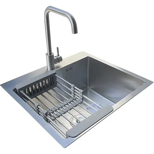 Комплект мийка + змішувач Romzha Arta U-490 (B) - фото 3