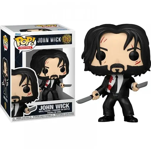 Коллекционная фигурка Funko Pop Фанко Поп  Джон Уик John Wick 10 см FP C JW 1763