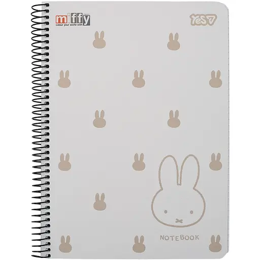 Зошит для записів Yes Miffy А5 в клітинку 80 аркушів (152272)