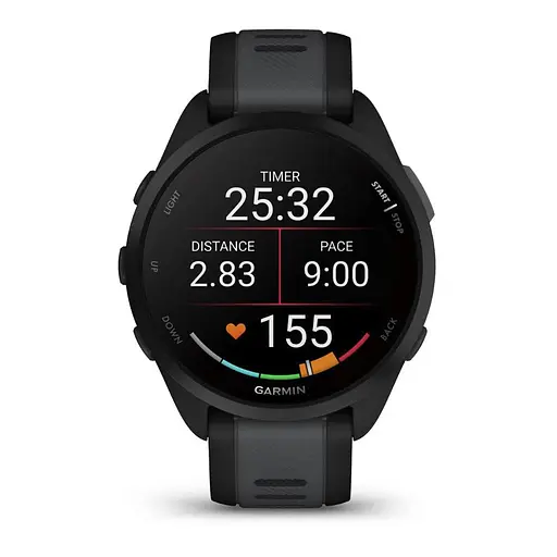 Смарт-часы Garmin Forerunner 165 Music Black/Slate Gray (010-02863-30) - фото 4