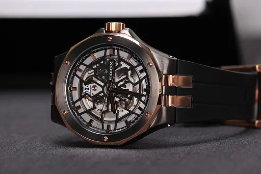 Часы Edox Delfin Mecano 85303 357GR NRN - фото 6