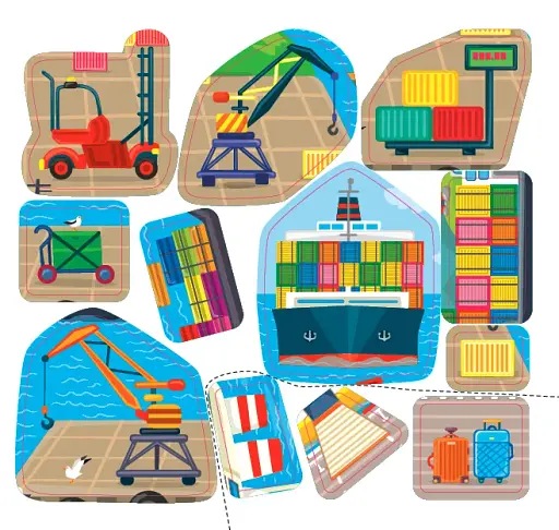 Наліпки-помічниці. Порт і аеропорт - фото 5