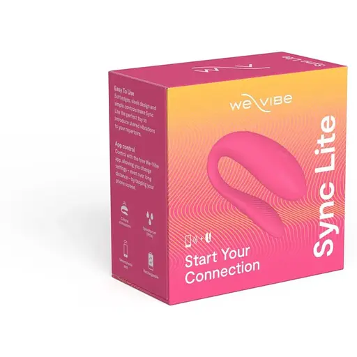 Смарт-вибратор для пар We-Vibe Sync Lite Pink - фото 9