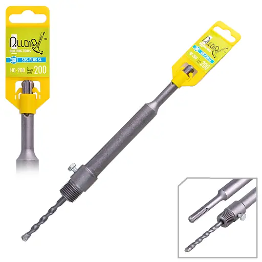 Адаптер для корончатого свердла Alloid Building Tools SDS plus 200 мм (HC-200) - фото 2