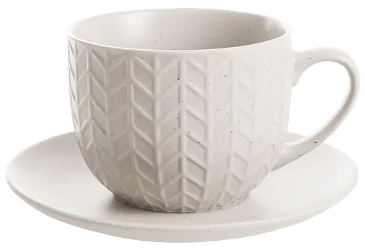 Чайный сервиз Limited Edition Nullah из фарфора на 6 персон 12 предметов 300 мл (RX-N231817D) - фото 4