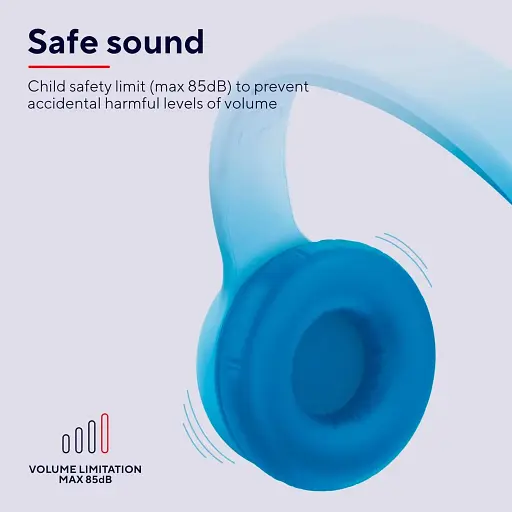 Навушники Trust Nouna Headphones mini-jack Mic сині - фото 2