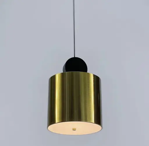 Серія сучасних світильників в корпусі латунь з фурнітурою чорного кольору Line.F Світлова температура 3000К - фото 4