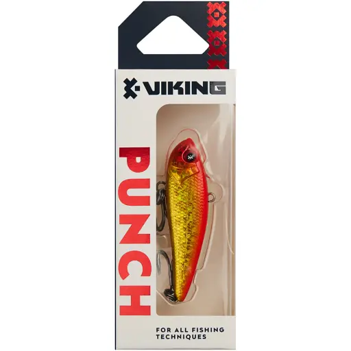 Воблер Viking Fishing Punch Vib 60mm 15g #25 Candle Flame - фото 2