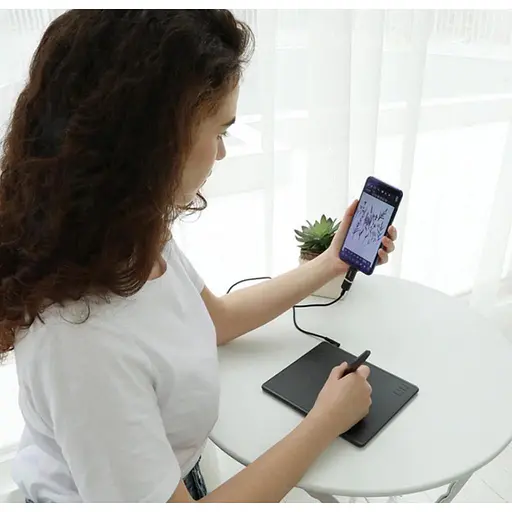 Huion Графічний планшет Huion HS64 Black - фото 2