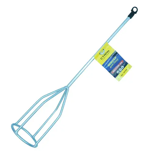 Миксер-насадка Сталь 32105 для гипса Hex 80 x 400 мм (147474)