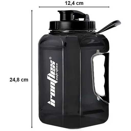 Бутылка IronFlex Water Jug Gallon 2.4 л Black - фото 2