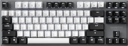 Клавіатура дротова GamePro Genesis Joker Outemu Red Swithes USB Gray (MK124G)