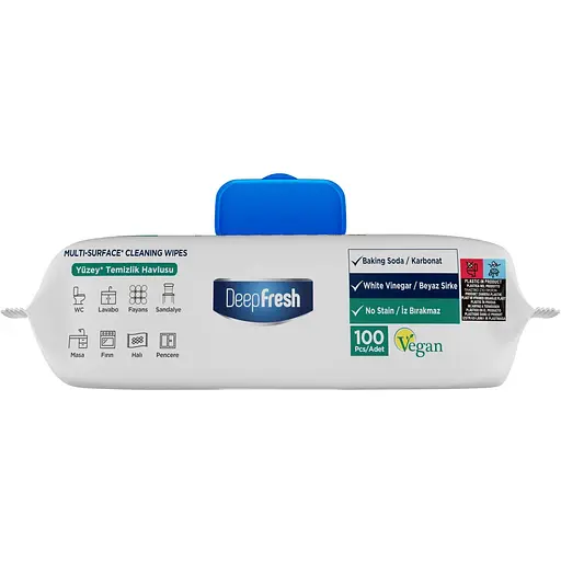 Салфетки для очистки поверхностей Deep Fresh Soap влажные 100 шт. - фото 4