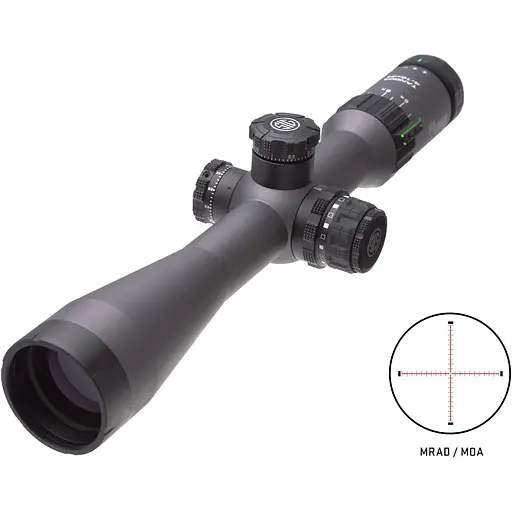 Оптический прицел Sig Optics Tango 4 4-16x44mm, d.30mm, FFP, сетка MRAD с подсветкой Graphite