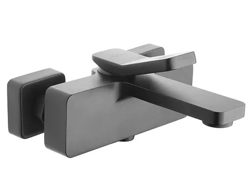 Смеситель для ванны Asignatura Unique черный (85502802) - фото 2