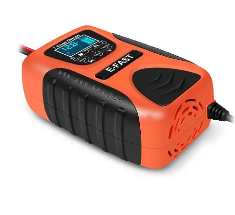 Автомобильное зарядное устройство E-FAST ZYX-J120 12V 7A (Красный) - фото 2