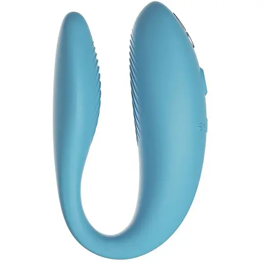 Смарт-вібратор для пар We-Vibe Sync GO Turquoise - фото 4