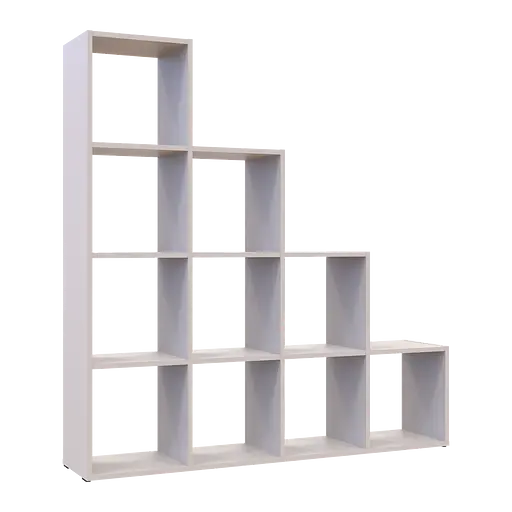 Стеллаж Doros Степь 4х4 Кашемир открытый 136.2х28.8х140.7 (41516168) - фото 6