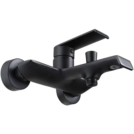 Змішувач для ванни Rea Hass настінний black REA-B9967 Черный маовый - фото 3