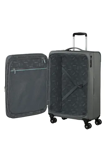 Чемодан American Tourister AEROSPIN 69 см STONE BASALT 69x43x29(32) MH6*18002 - фото 2