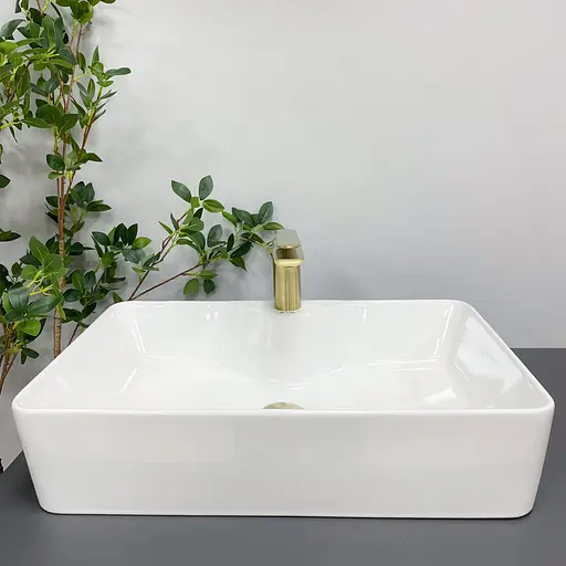 Умивальник VBI Forli XL white накладний VBI-011104, Білий - фото 3