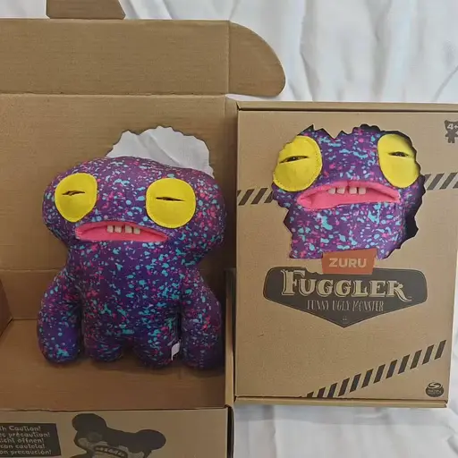 М’яка іграшка велика Fuggler, 23 см, з пластмасовими зубами (В асортименті) - фото 8