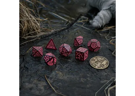 Набор кубиков The Witcher Dice Set. Crones - Whispess , 7 шт. (SWCR03) - фото 5