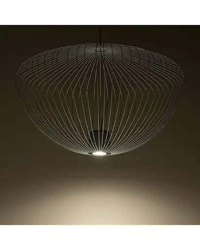 Подвесной светильник, люстра Nowodvorski 11251 Pumpkin L GU10 1x10W IP20 Светло-серый - фото 3