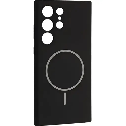 Чохол DK Luxury Silicone Case with MagSafe для Samsung Galaxy S25 Ultra Black [132227]