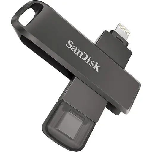 Флеш-накопичувач Sandisk USB 3.1 iXpand Luxe 64Gb Type-C/Lightning Apple (SDIX70N-064G-GN6NN) - фото 5