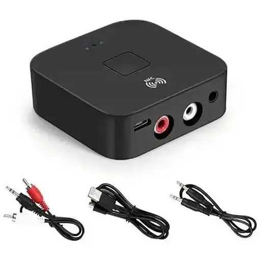 Настільний Bluetooth-приймач BLS-B11. NFC аудіоадаптер для дому та офісу, стереозвук 2-в-1 Bluetooth 5.0.