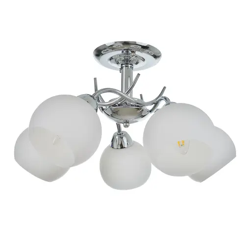 Люстра потолочная Brille классическая в зал E27 40W CH (LK-650C/5)