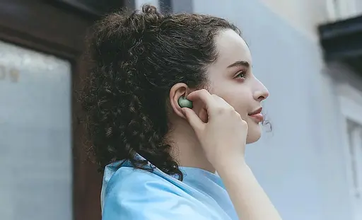 Навушники бездротові Sony Linkbuds Fit (WF-LS910N) чорні - фото 8