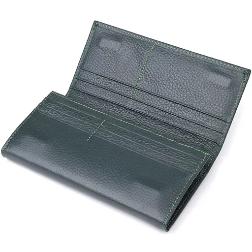 Вертикальный кошелек из натуральной кожи ST Leather 17.5х9х3 см acs0029697 - фото 5