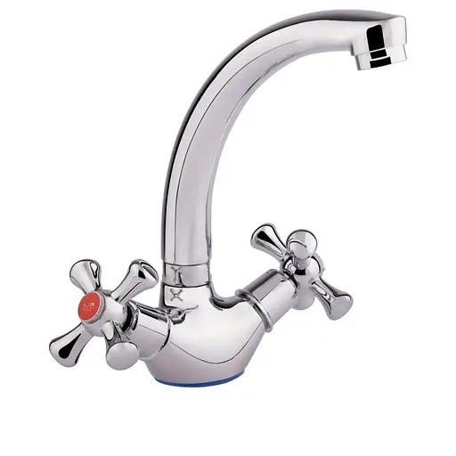 Смеситель для кухни Lidz (CRM) -30 21 271 02 - фото 1