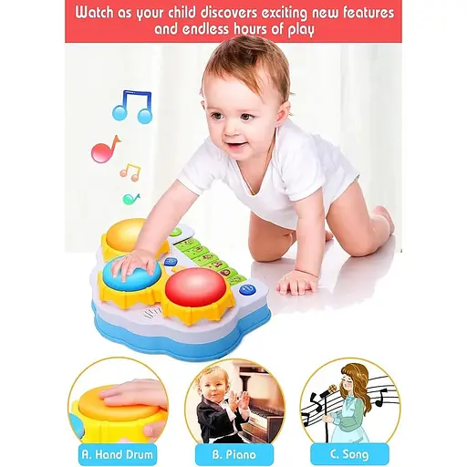 Музыкальная клавиатура KingsDragon Baby - фото 6