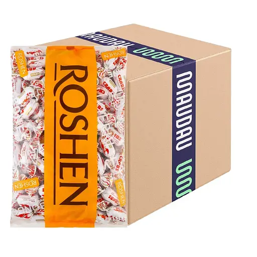 Уцінка. Карамельні цукерки Roshen Рачки 1 кг