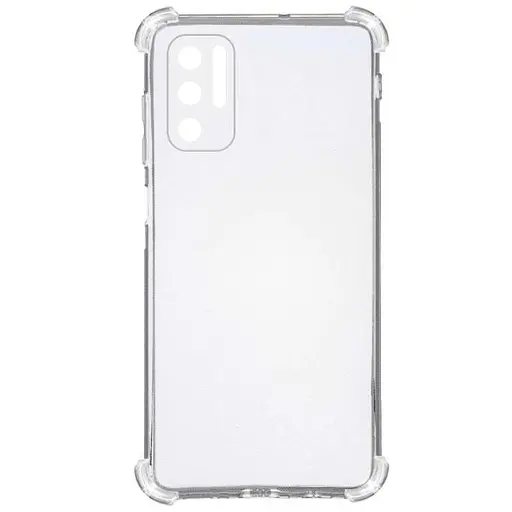 TPU чехол Getman Ease logo усиленные углы Full Camera для Xiaomi Redmi Note 10 5G / Poco M3 Pro Бесцветный прозрачный - фото 2