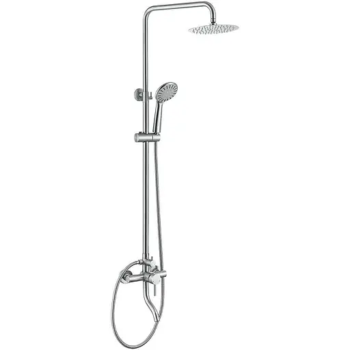 Душова система Wezer 3 функції EKO16D-01, Нержавіюча сталь - фото 1