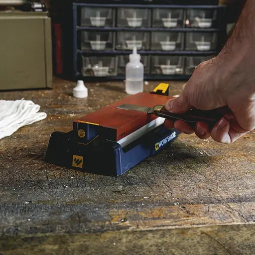 Точилка механічна Work Sharp Benchtop Whetstone Sharpener WSBCHWHT-I - фото 11