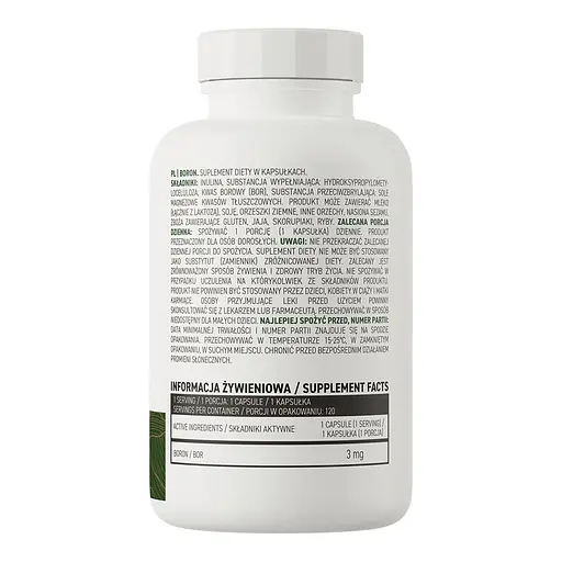 Витамины и минералы OstroVit Vege Boron, 120 вегакапсул. - фото 2