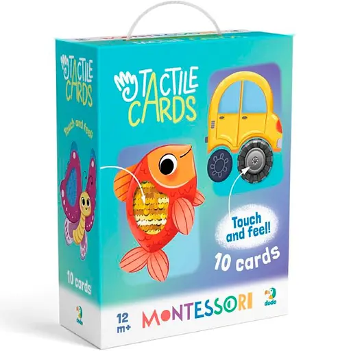 Набор карточек с тактильными элементами «На прогулке» 301231 - фото 1