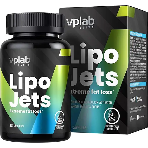 Жироспалювач VPLab Lipo Jets 100 капсул