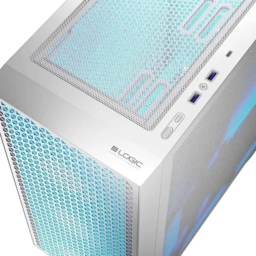 Корпус LogicConcept DART PRO ARGB WHITE MESH без БП (AT-DART-PRO-ARGB-20) - фото 2