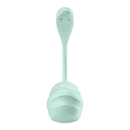 Виброяйцо Satisfyer Smooth Petal мятный - фото 5