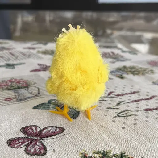 Великоднє декоративне курчатко з короною MIS LT - фото 2